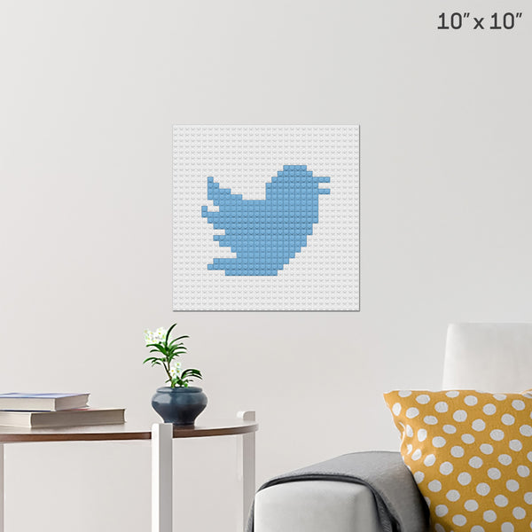 Twitter Brick Poster
