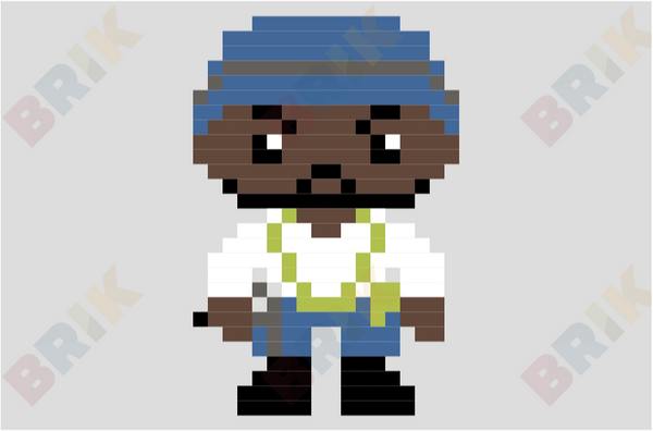 Tyreese Williams Pixel Art