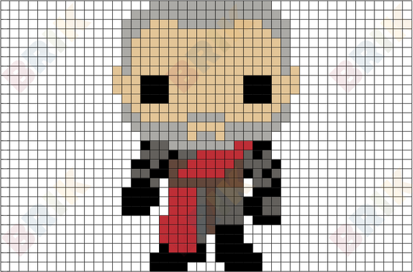 Tywin Lannister Pixel Art