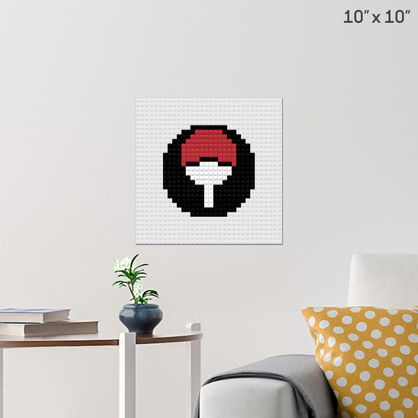Uchiha Clan Brick Poster