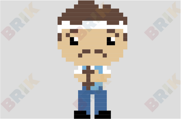 Uncle Rico Pixel Art