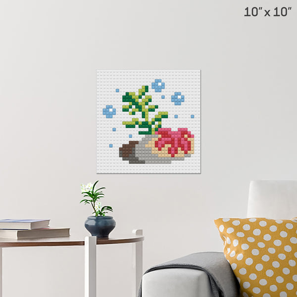 Under the Sea Brick Poster