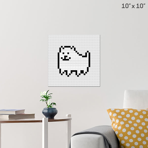 Undertale Annoying dog Brick Poster