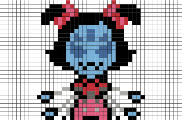 Undertale Muffet Pixel Art
