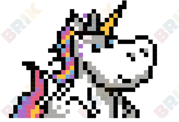 Unicorn Pixel Art