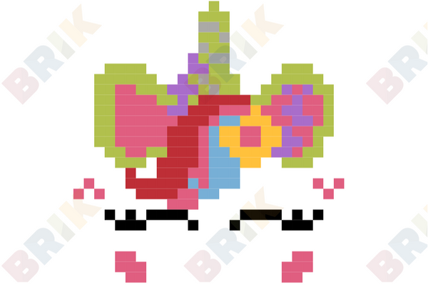 Unicorn Pixel Art