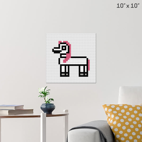 unicorn Brick Poster