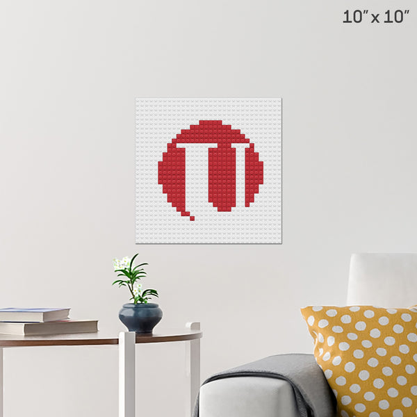 Unisys Corporation Brick Poster