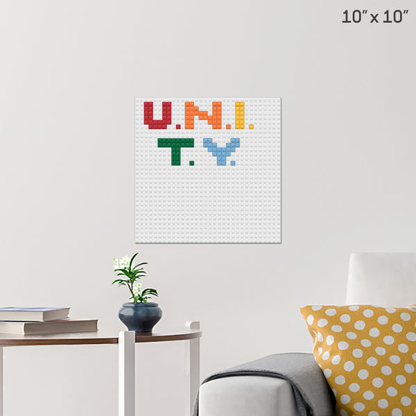 U.N.I.T.Y Brick Poster