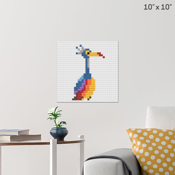 Up Kevin Brick Poster