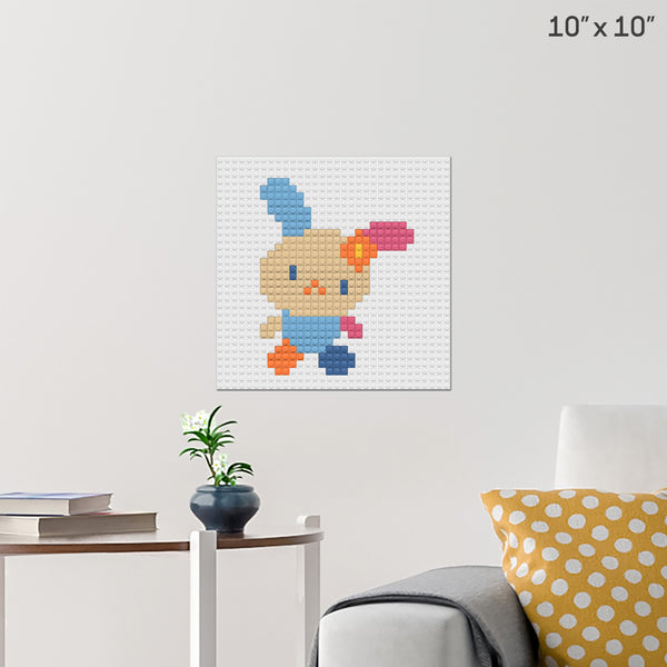 Usahana Brick Poster