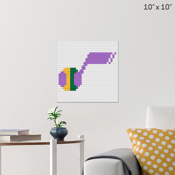 Utah Jazz Brick Poster