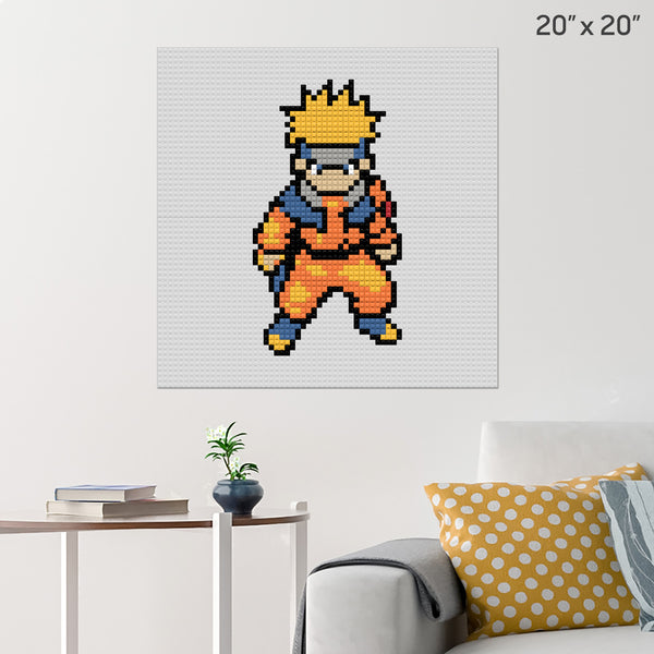 Uzumaki Naruto Brick Poster