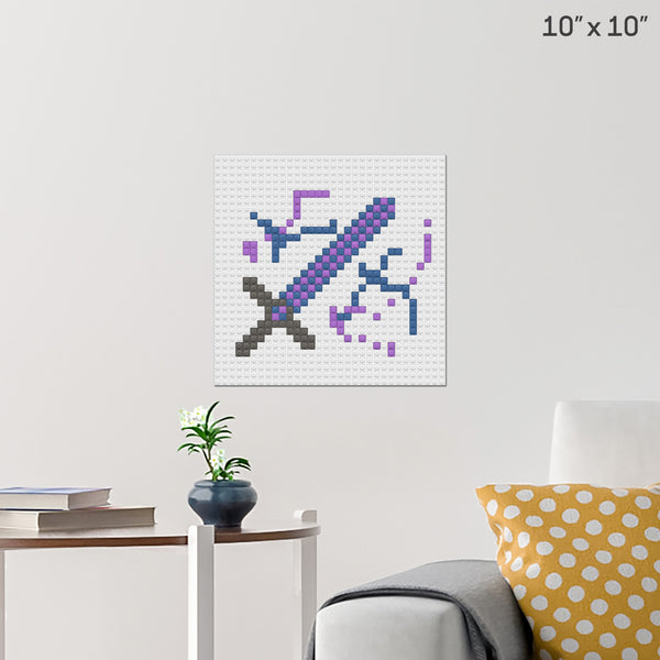 v blade Brick Poster