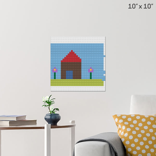 valia Brick Poster