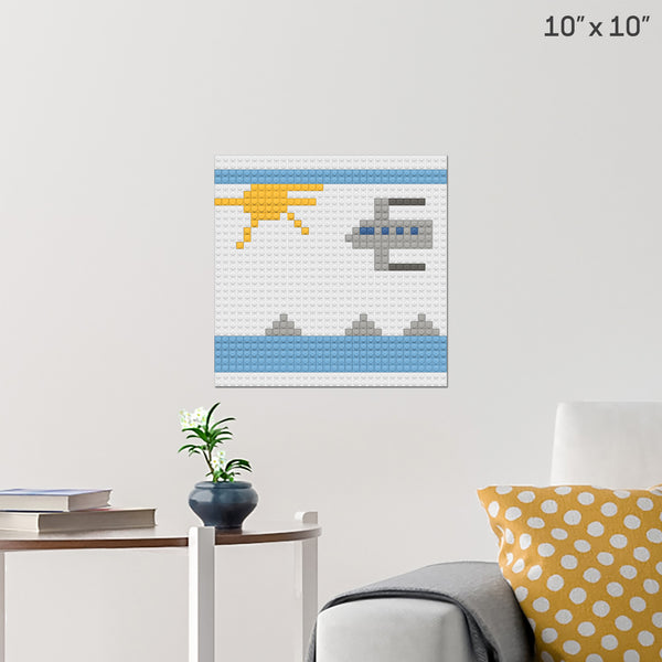 vasilis kostantinos Brick Poster