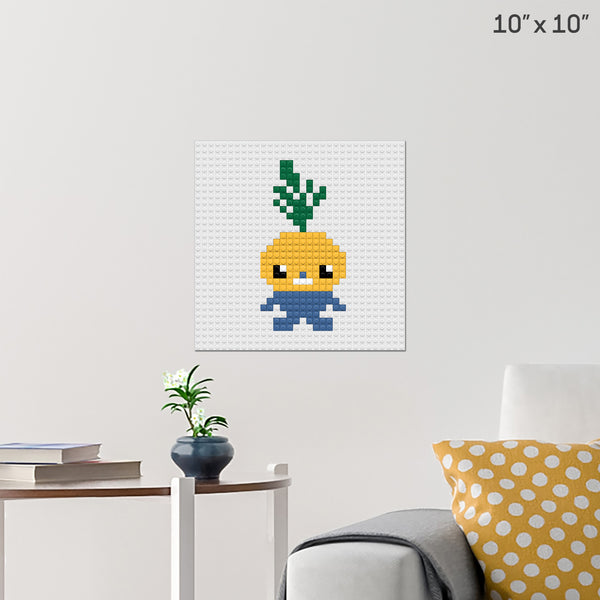 Vegimal Brick Poster