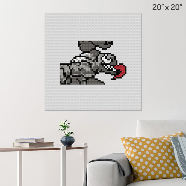 Venom Brick Poster