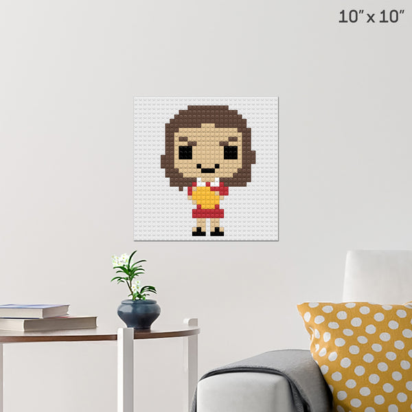 Veruca Salt Brick Poster