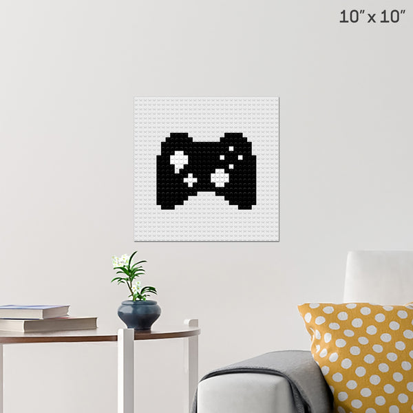 Video Games Day Brick Poster