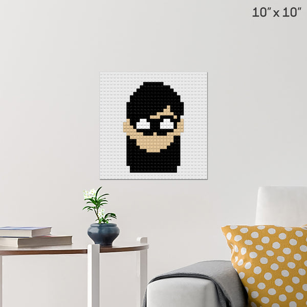 Violet Parr Brick Poster