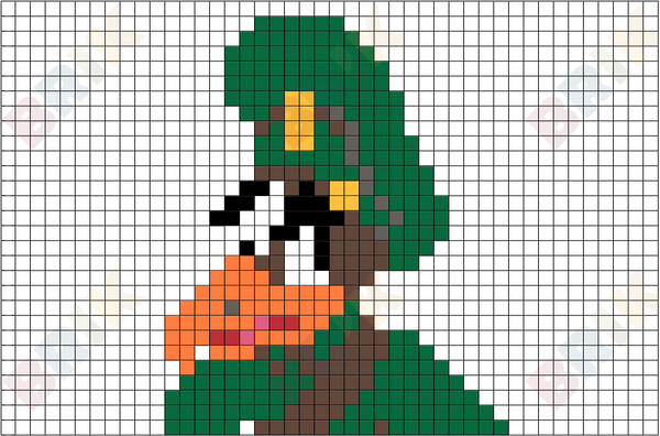 Von Vultur Pixel Art