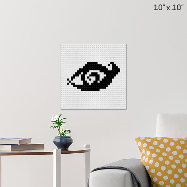 Voyance Rune Brick Poster