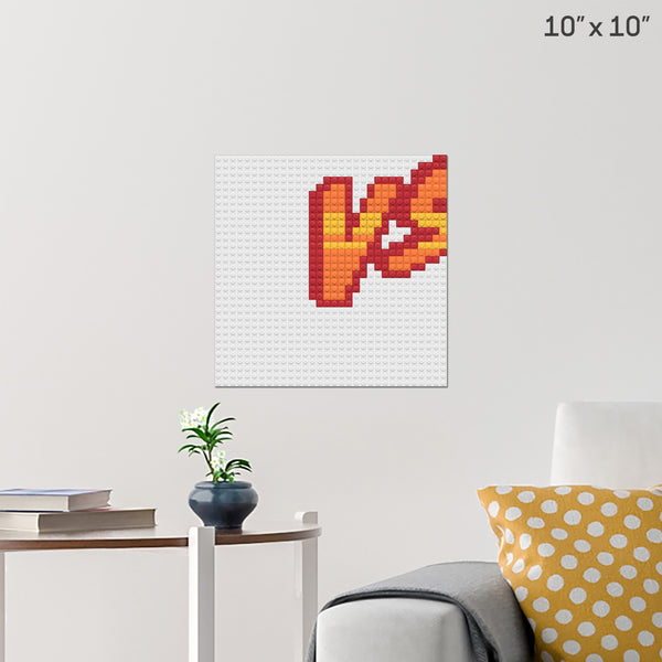 vs Brick Poster