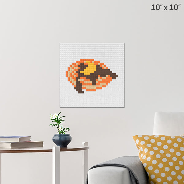 Waffle Day Brick Poster