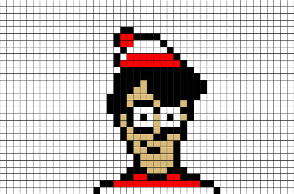 Waldo Pixel Art