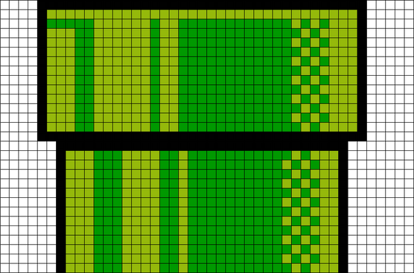 Warp Pipe Pixel Art