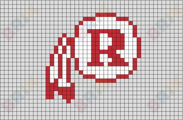 Washington Redskins Pixel Art