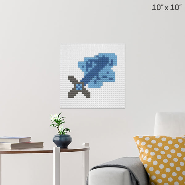water blade Brick Poster