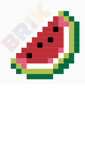 Watermelon Pixel Art