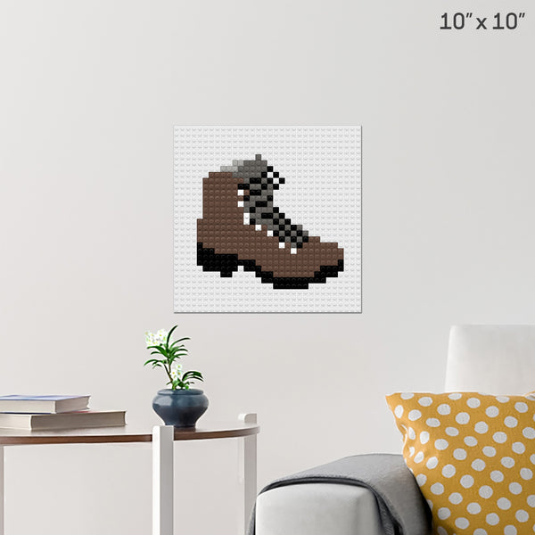 Wear Brown Shoes Day Brick Poster