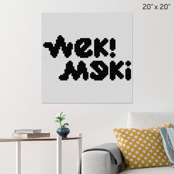 Weki Meki Brick Poster