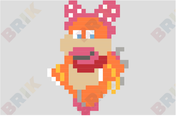 Wendy Koopa Pixel Art