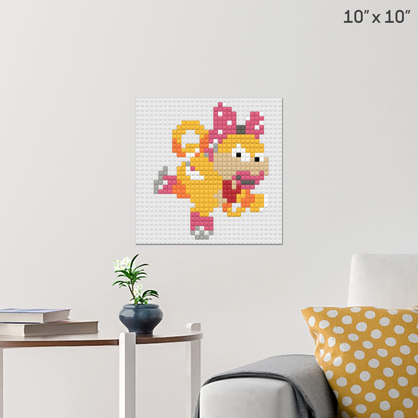 Wendy O. Koopa Brick Poster