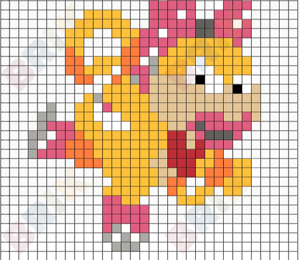 Wendy O. Koopa Pixel Art
