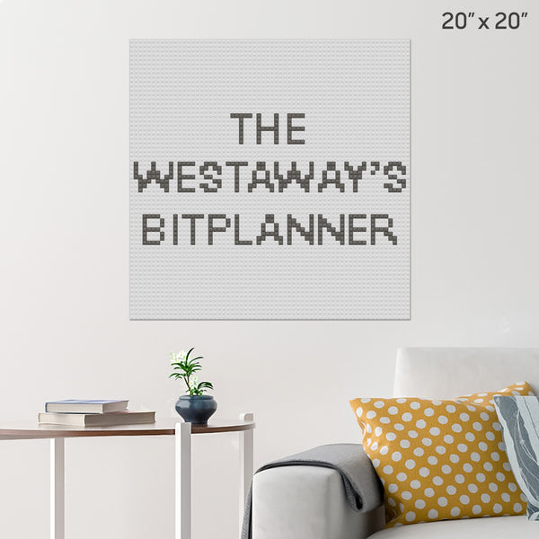WESTAWAYS Brick Poster