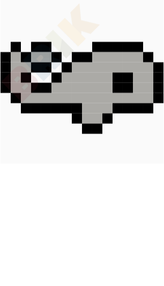 Whale Pixel Art
