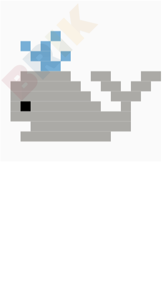 Whale Pixel Art