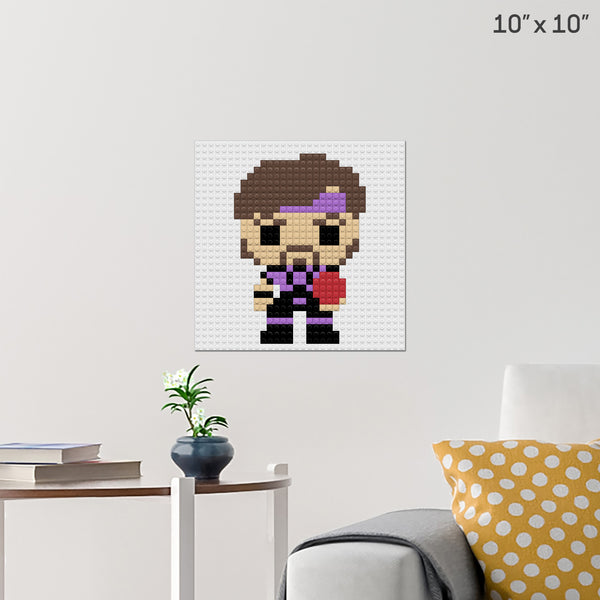 White Goodman Brick Poster
