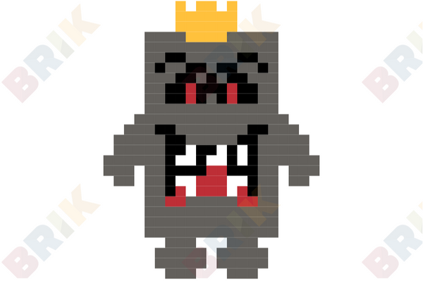 Whomp King Pixel Art