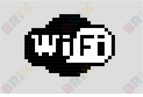 Wi-Fi Pixel Art