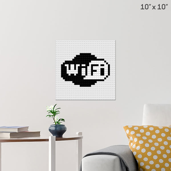 Wi-Fi Brick Poster