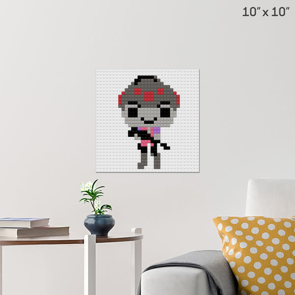 Widowmaker Brick Poster