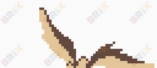 Wile E. Coyote Pixel Art