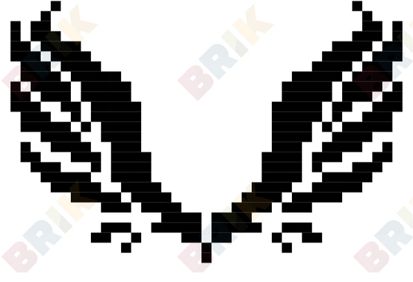 Wings Pixel Art