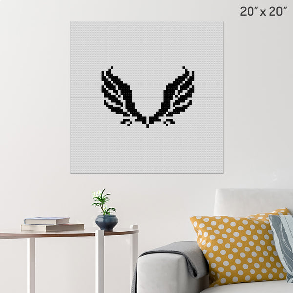 Wings Brick Poster